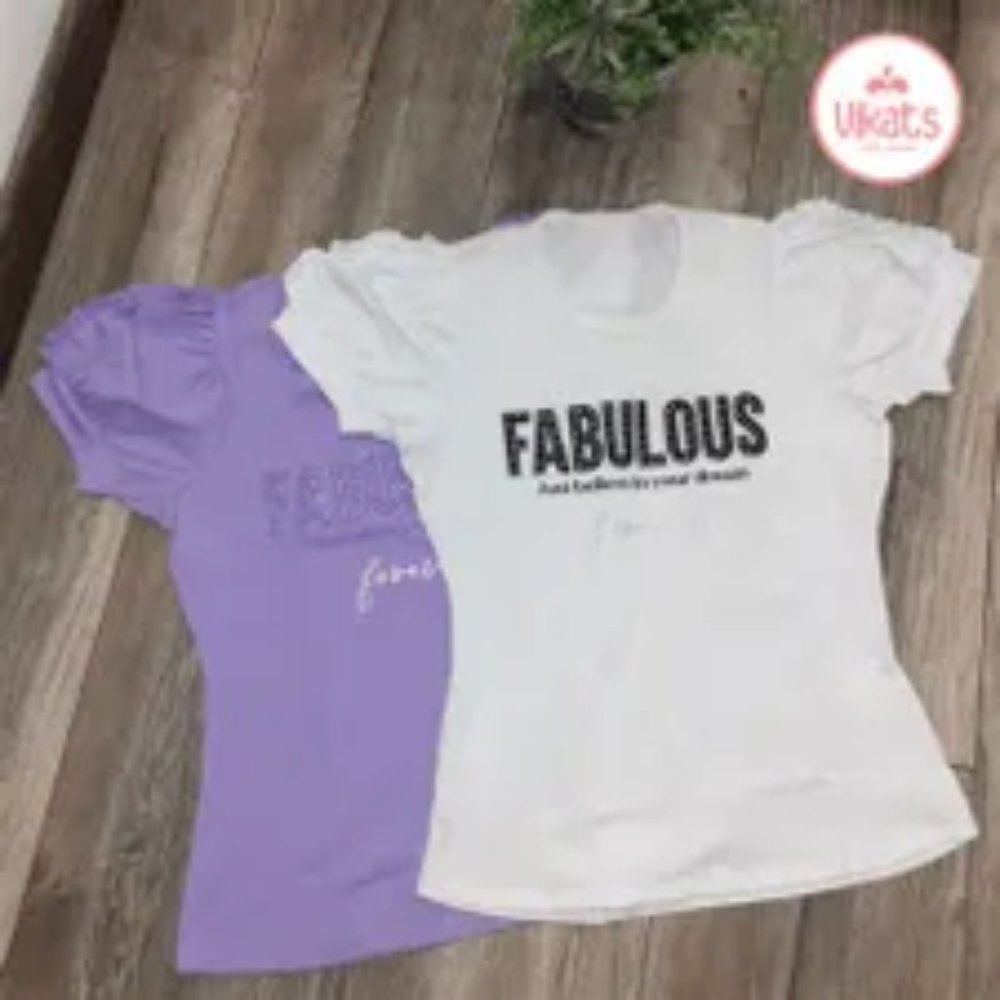 FABULOUS* Handmade Rhinestone, Ladies Tee, Bling T-Shirt. Purple XL Runs Small